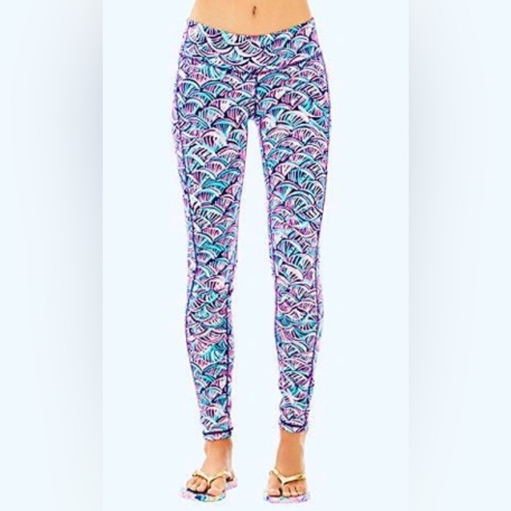 Lilly Pulitzer UPF 50+ luxletic weekender leggings, XS
